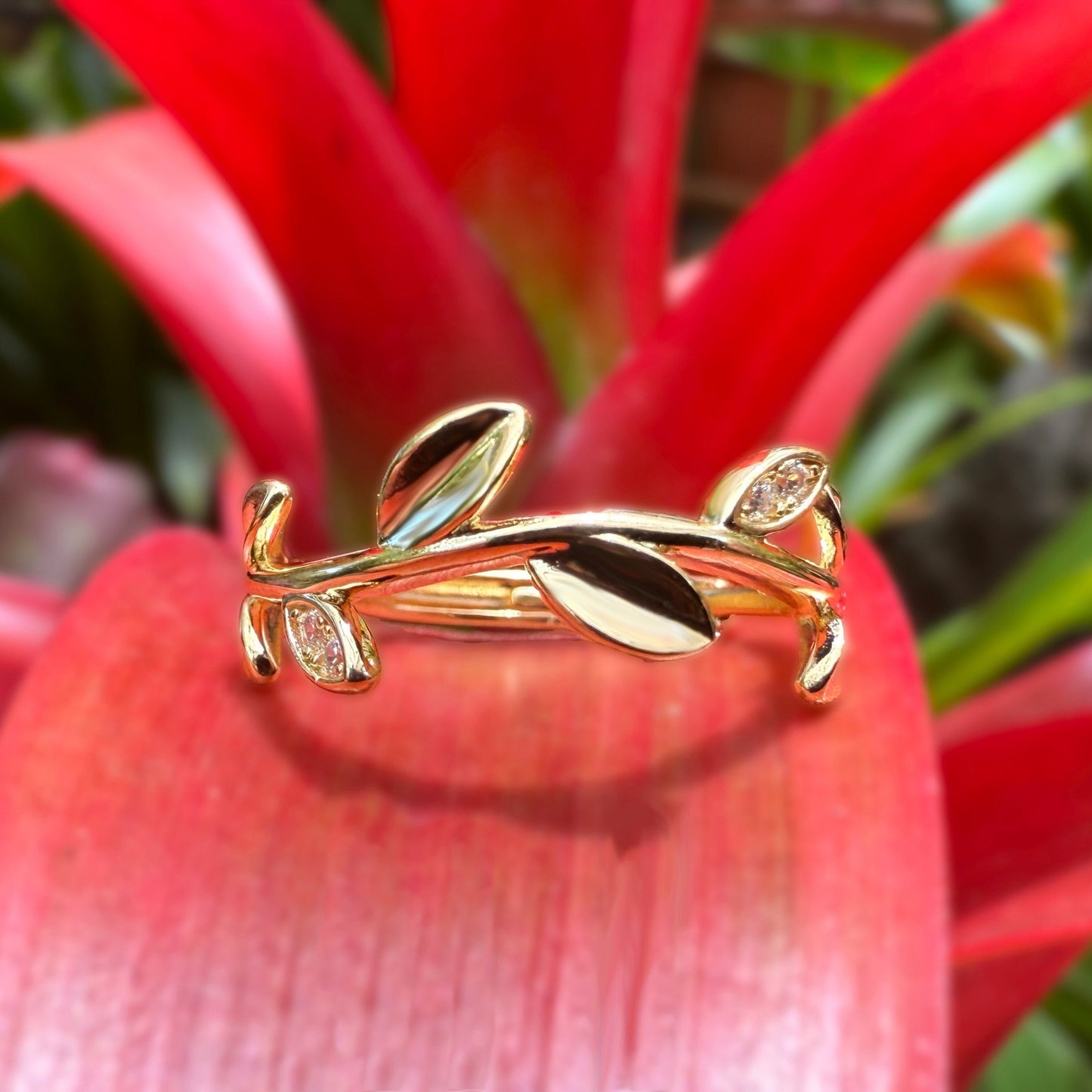 Haku Lei Adjustable Ring