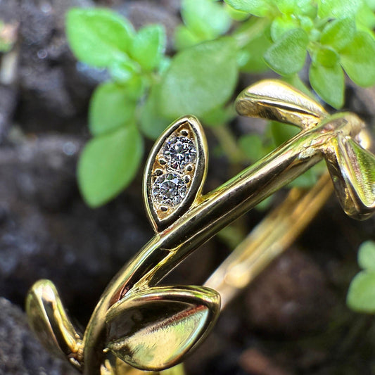 Haku Lei Adjustable Ring