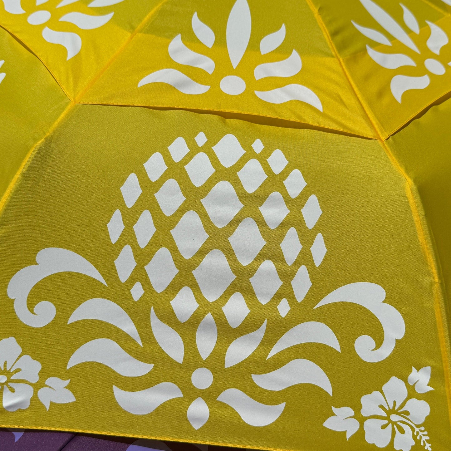 Hawaiian Quilt Print Foldable Umbrella
