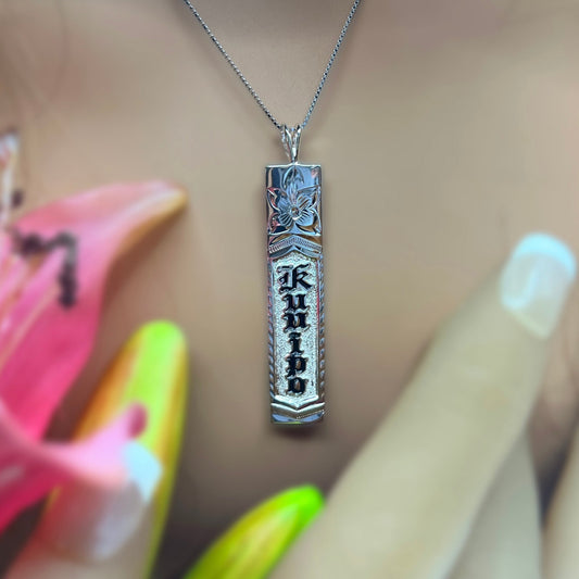 Ku`uipo Pre Engraved Pendant