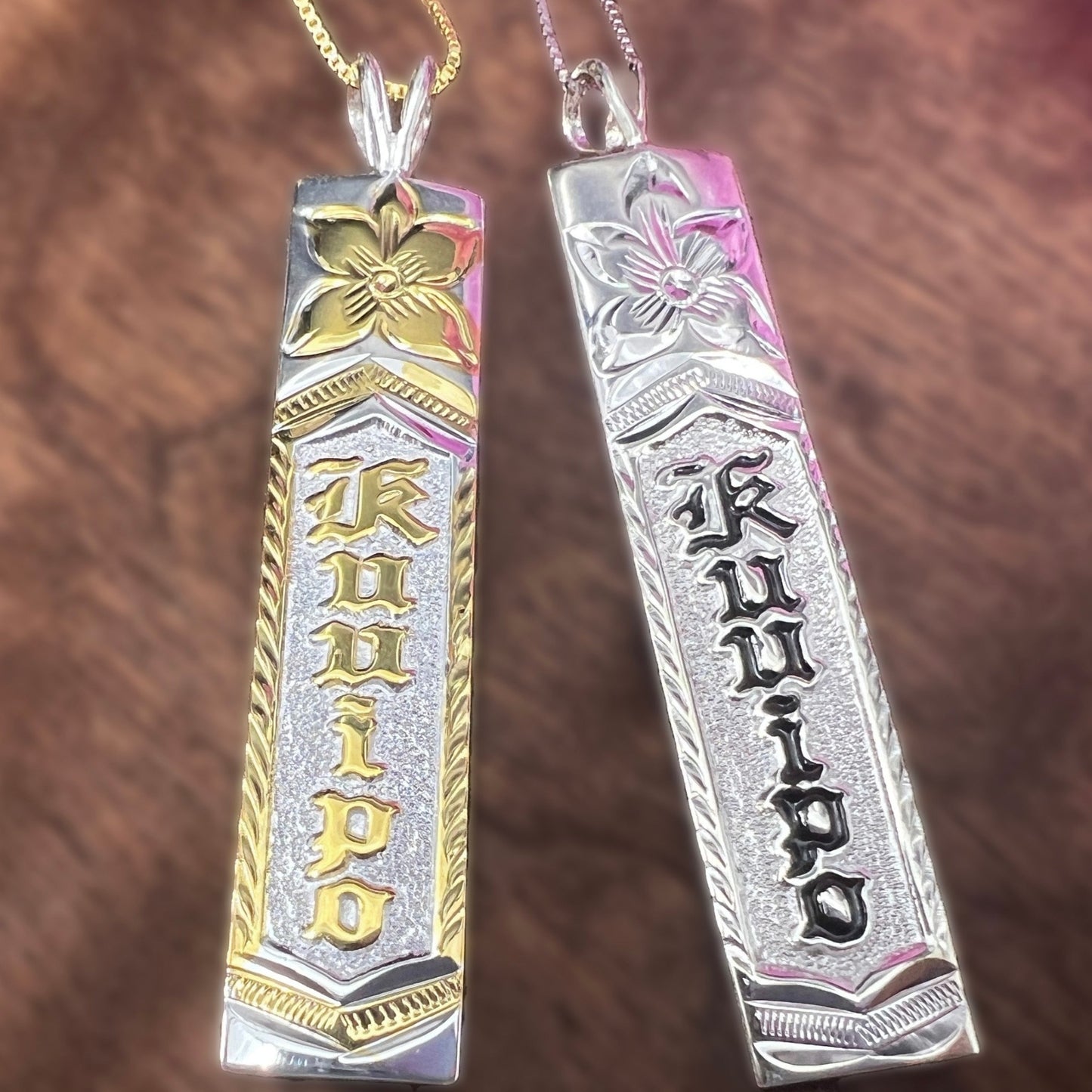Ku`uipo Pre Engraved Pendant
