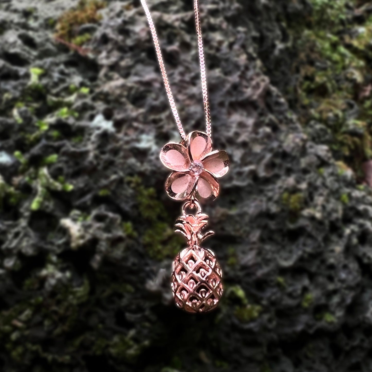 Pineapple Plumeria Jewelry