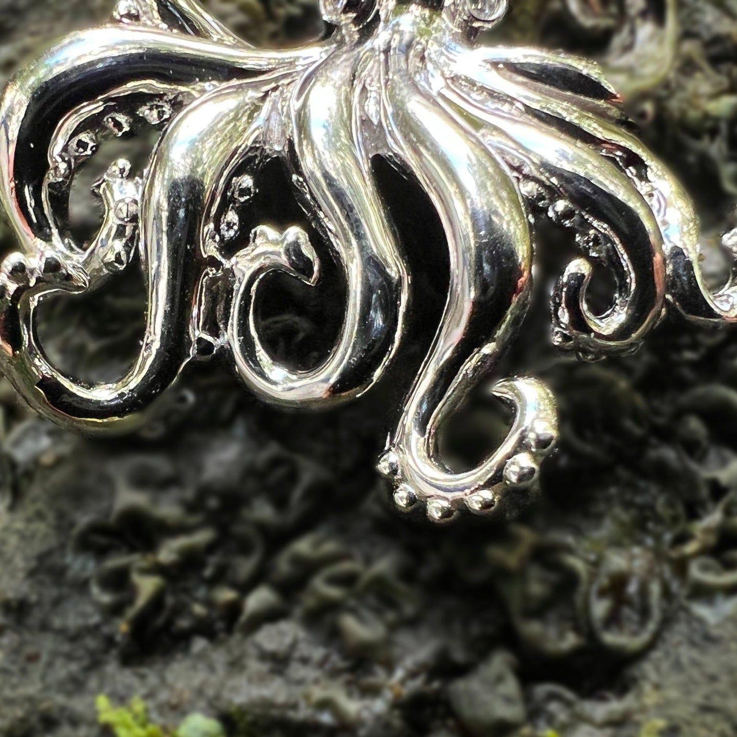 Akamai He’e Pendant w/ Rope Chain