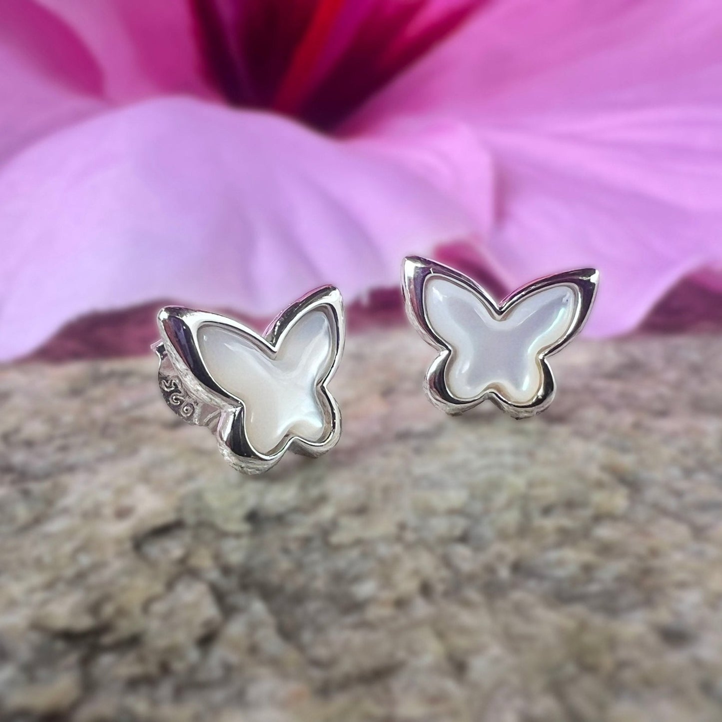 Pulelehua Butterfly Post Earrings 3