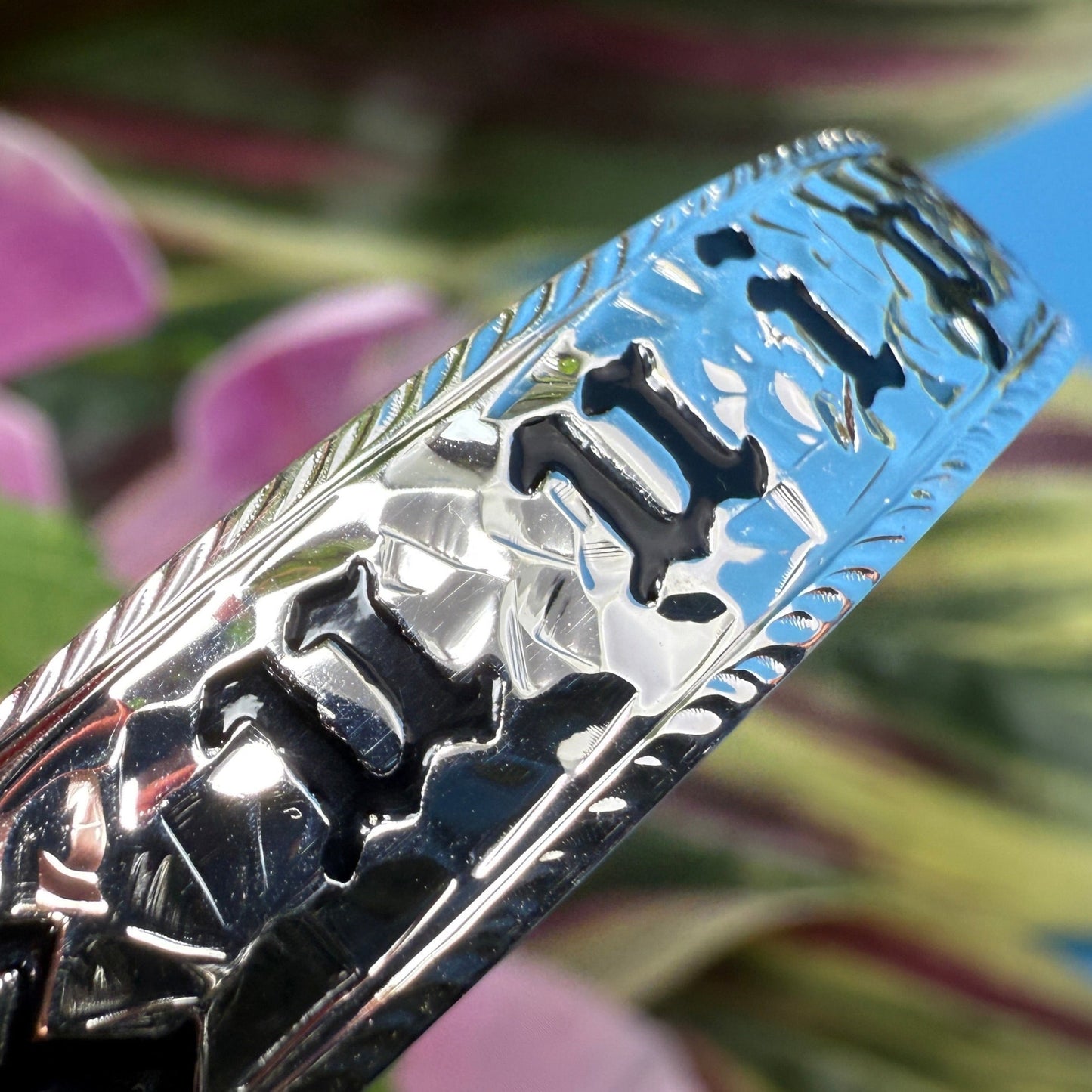 10MM Hawaiian Scroll Sterling Silver Kūʻuipo Bracelet – My Sweetheart