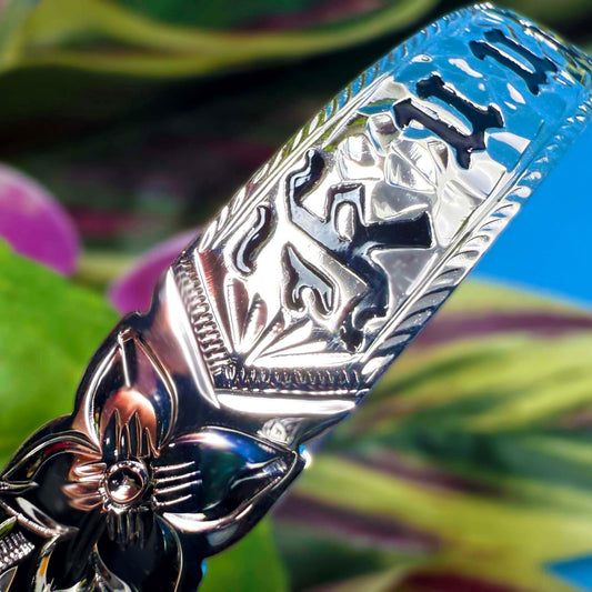 10MM Hawaiian Scroll Sterling Silver Kūʻuipo Bracelet – My Sweetheart