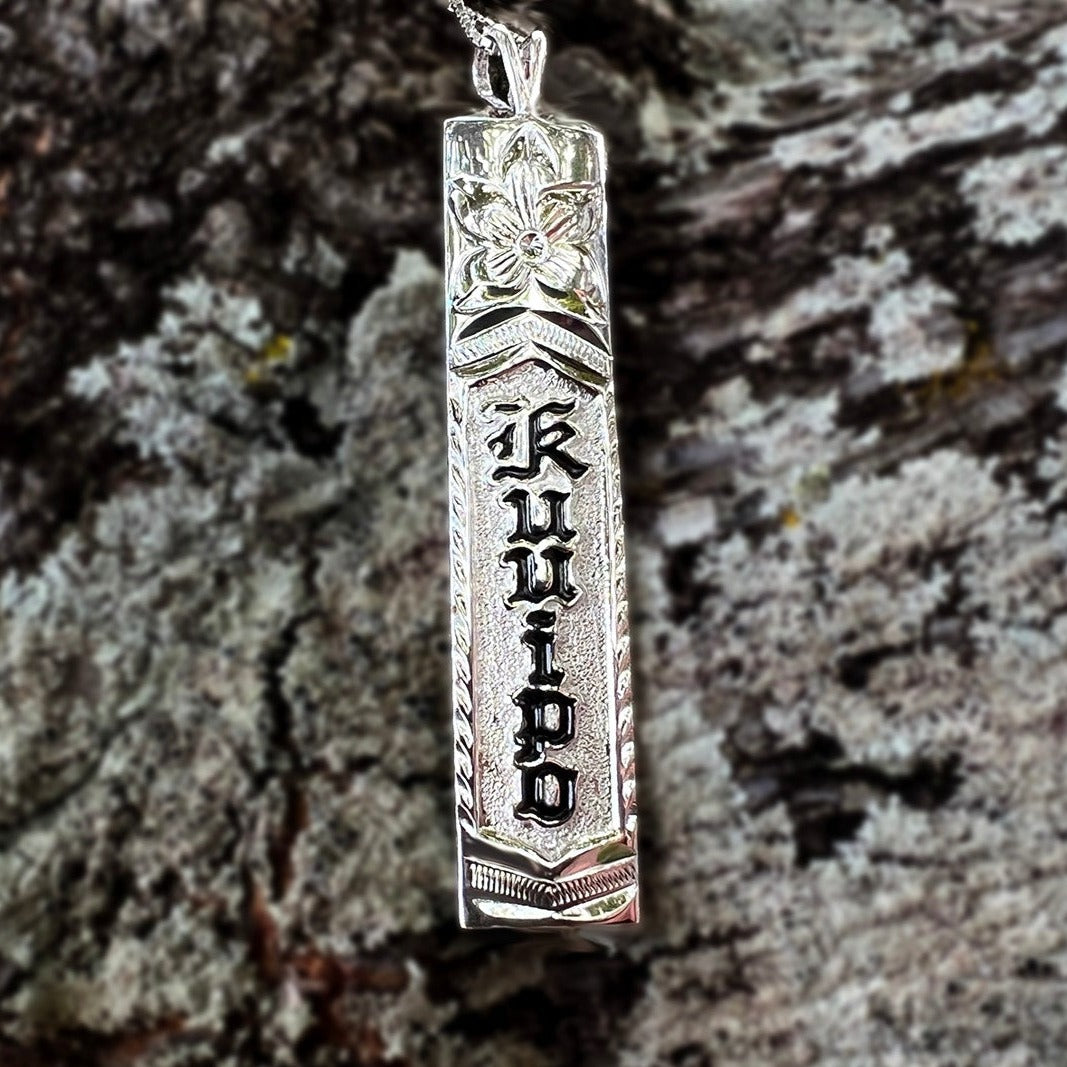 Ku`uipo Pre Engraved Pendant