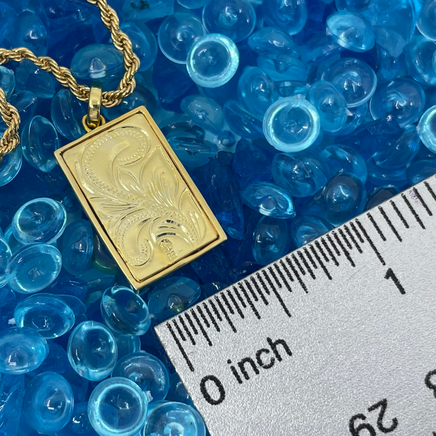 Petroglyph Honu Bar Pendant