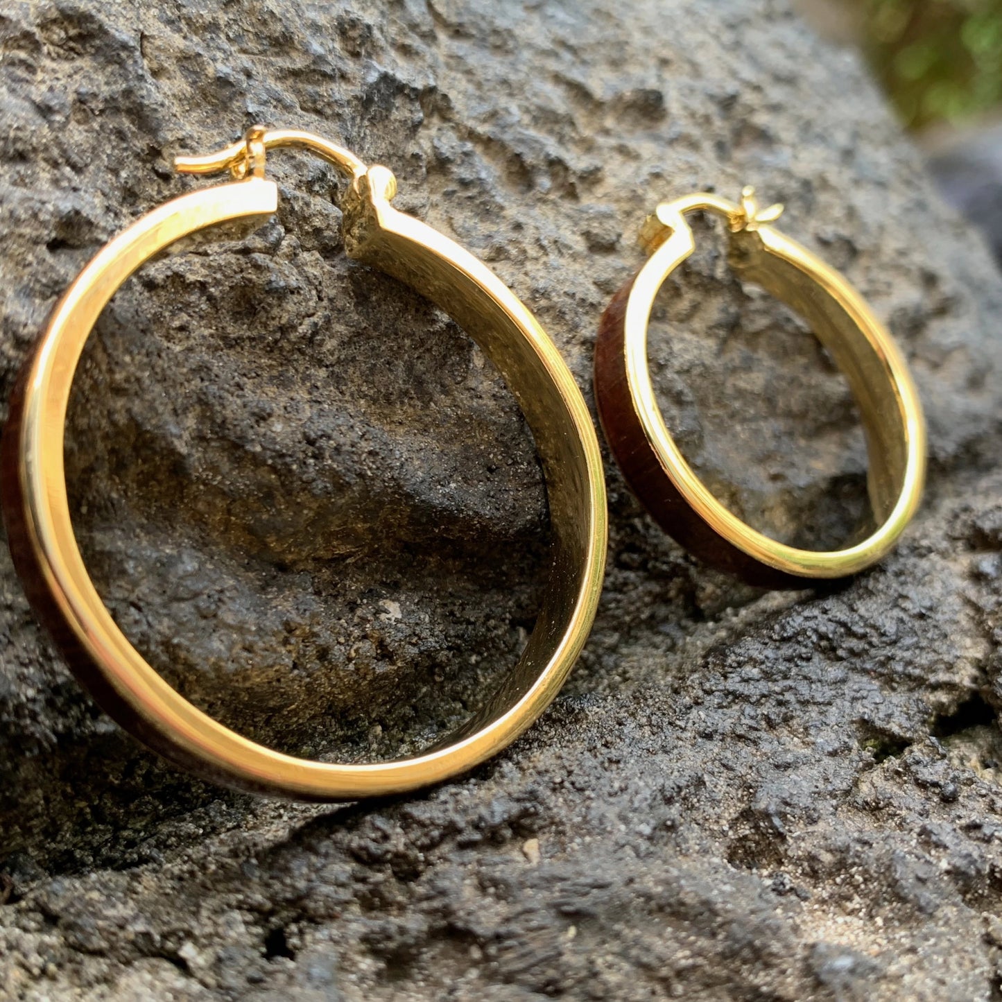 Koa Hoop Earring Gold