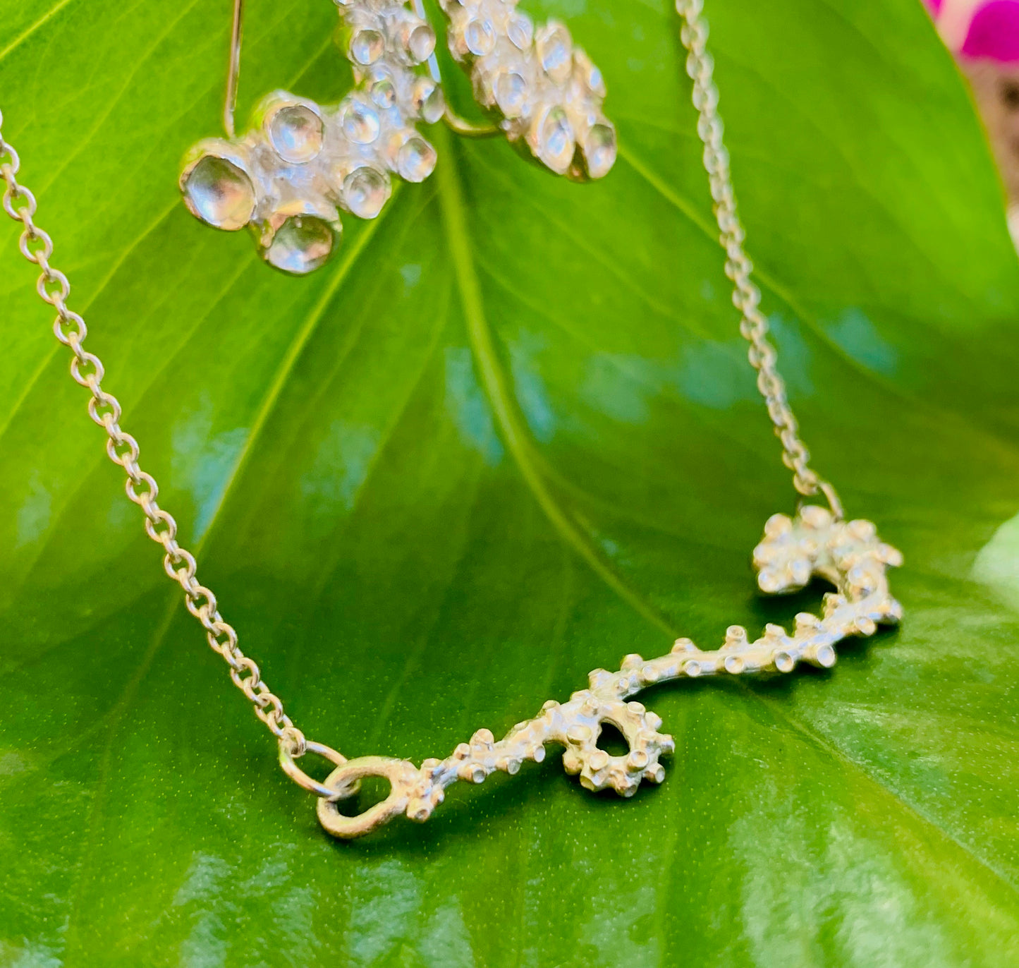 Octopus Tentacle Jewelry in Sterling Silver