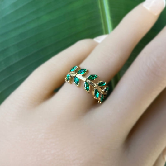 Maile Cubic Zirconia Band