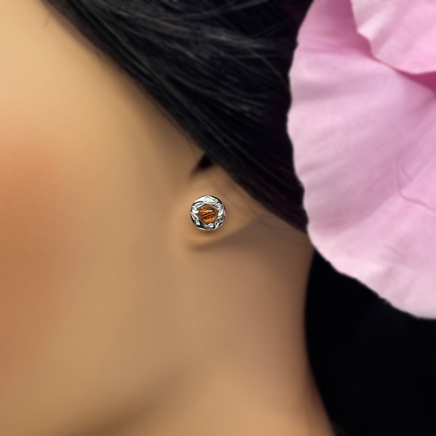 Manini Koa Wood Earrings