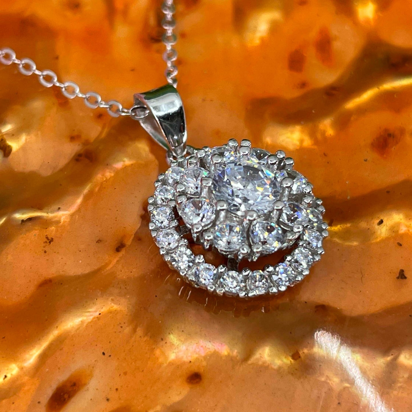Hoku Galaxy Pendant w/Chain