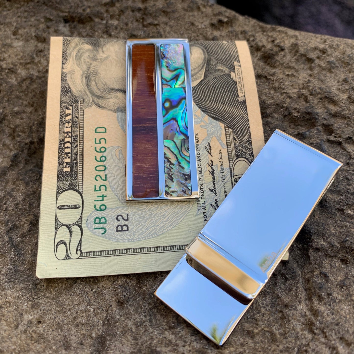 Koa Wood Money Clip