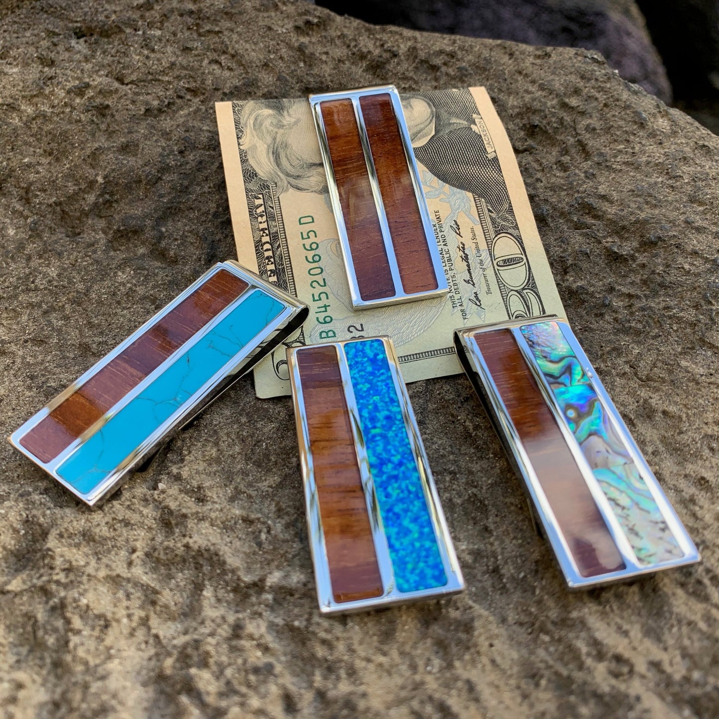 Koa Wood Money Clip