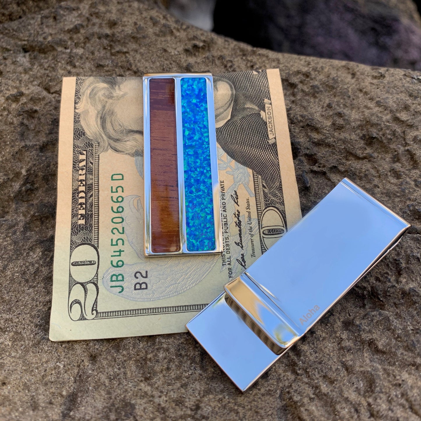 Koa Wood Money Clip