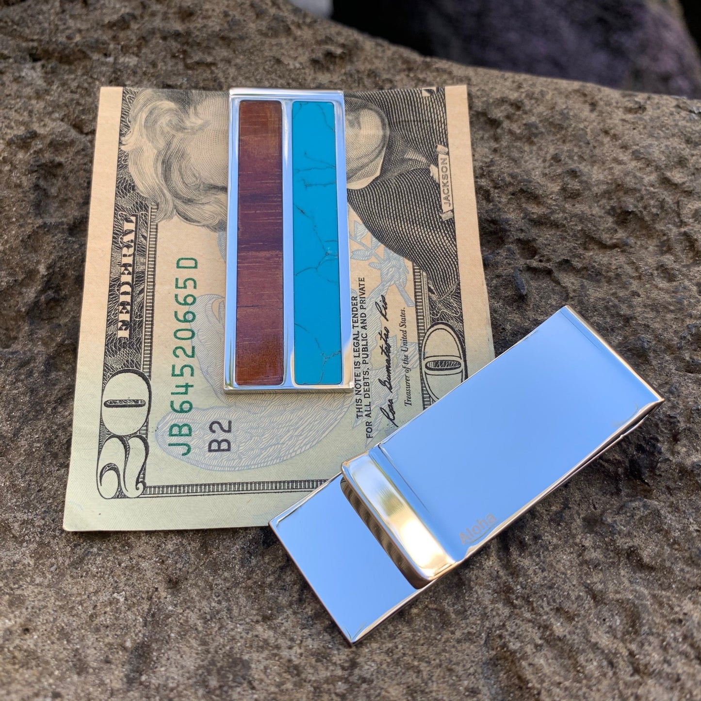 Koa Wood Money Clip