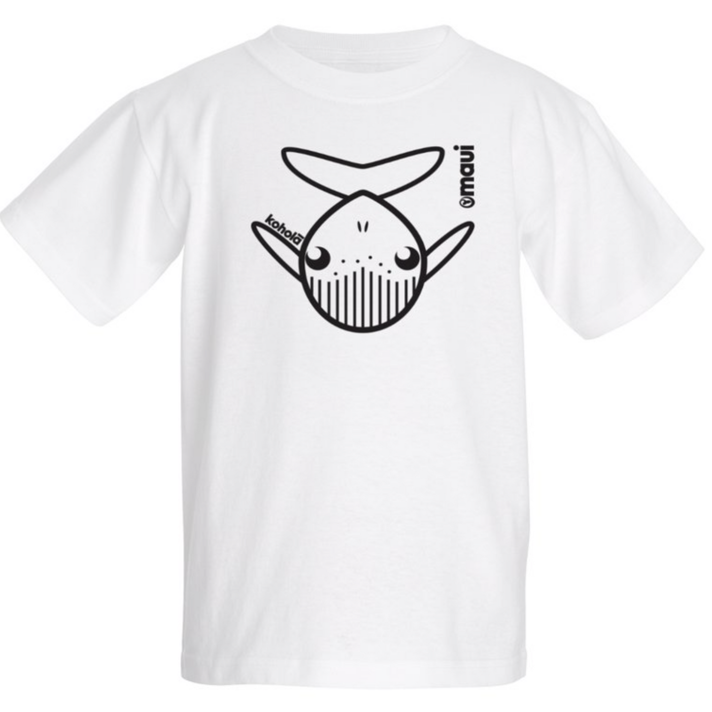 Whale Kids B&W Tee