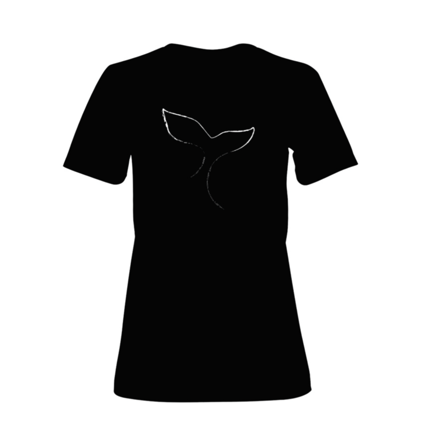 Women's Cut Whale Tail Tee