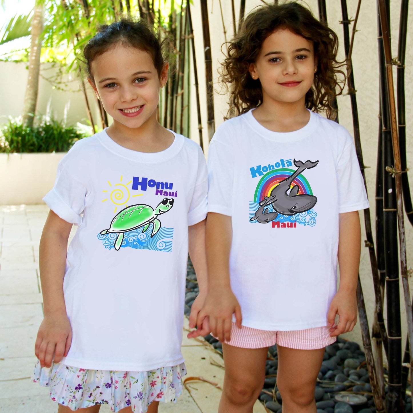 Honu and Kohola Kids Tee