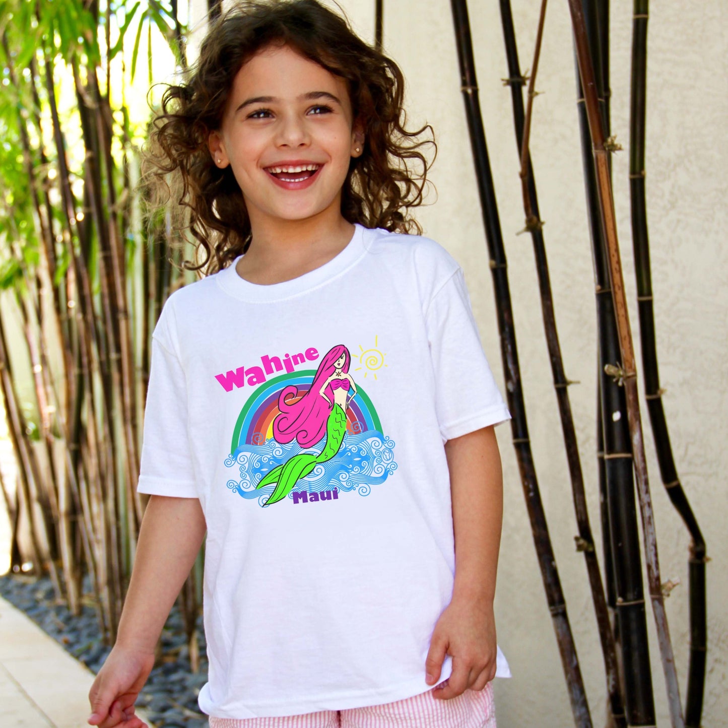 Wahine Mermaid Kids Tee