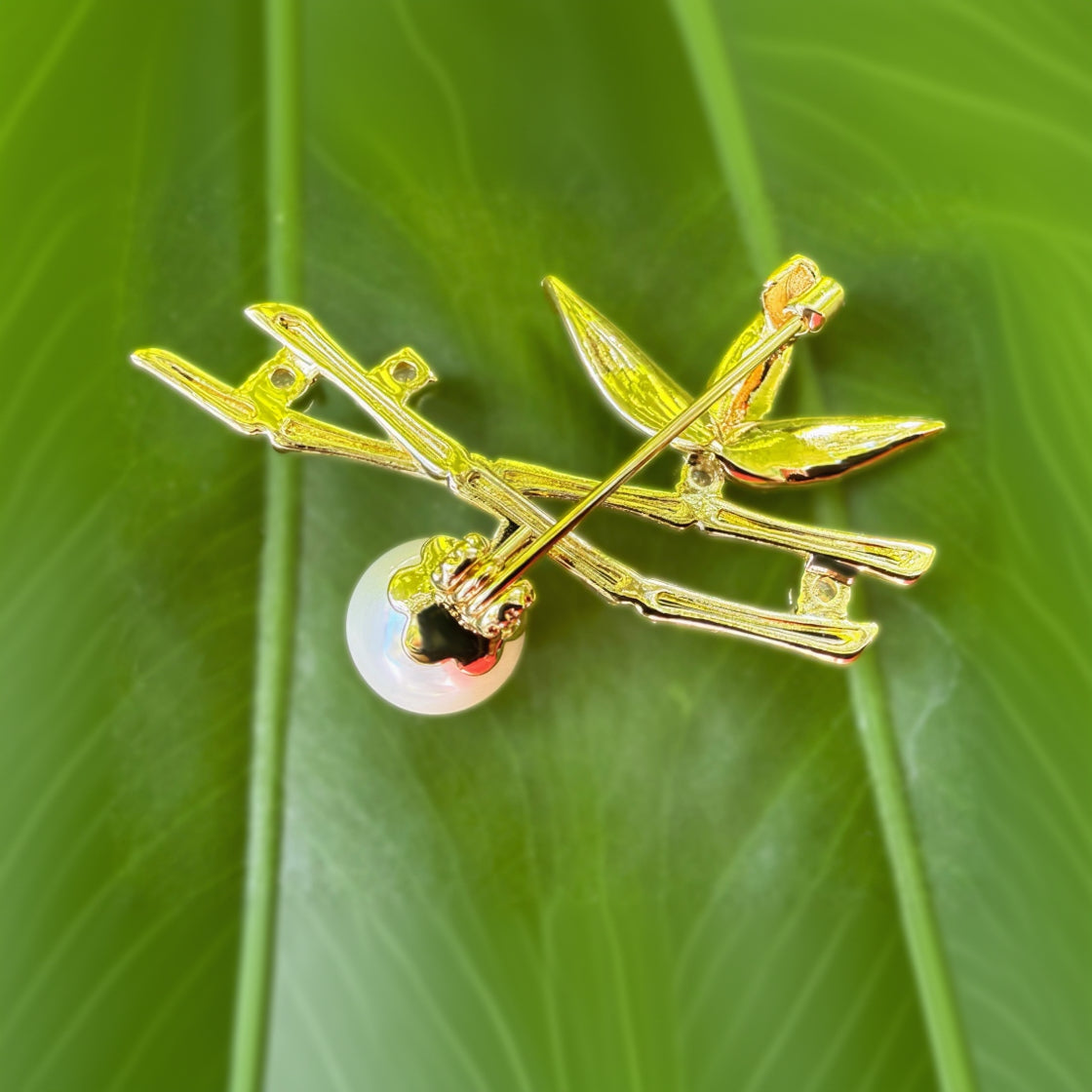 Ohe Pearl CZ Pin