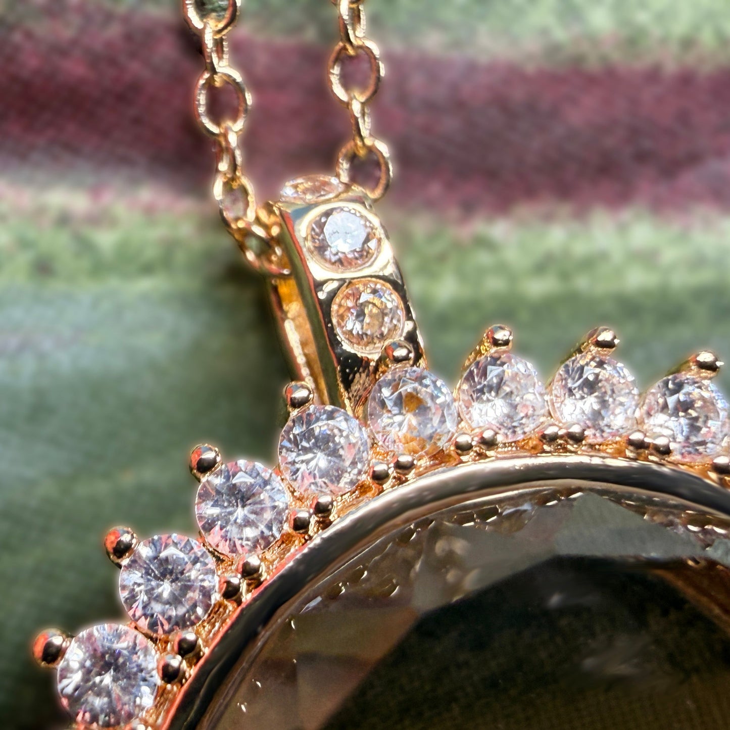 Malama Lei CZ Memory Locket