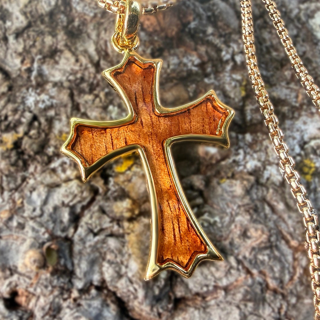 Haumāna Koa  Wood Cross