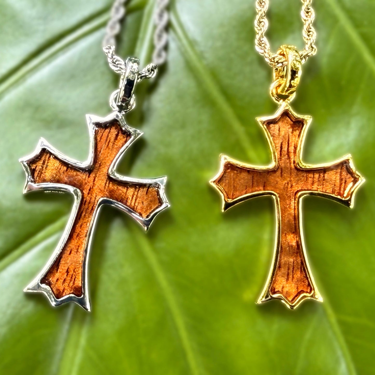 Haumāna Koa  Wood Cross