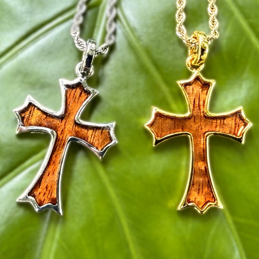 Haumāna Koa  Wood Cross