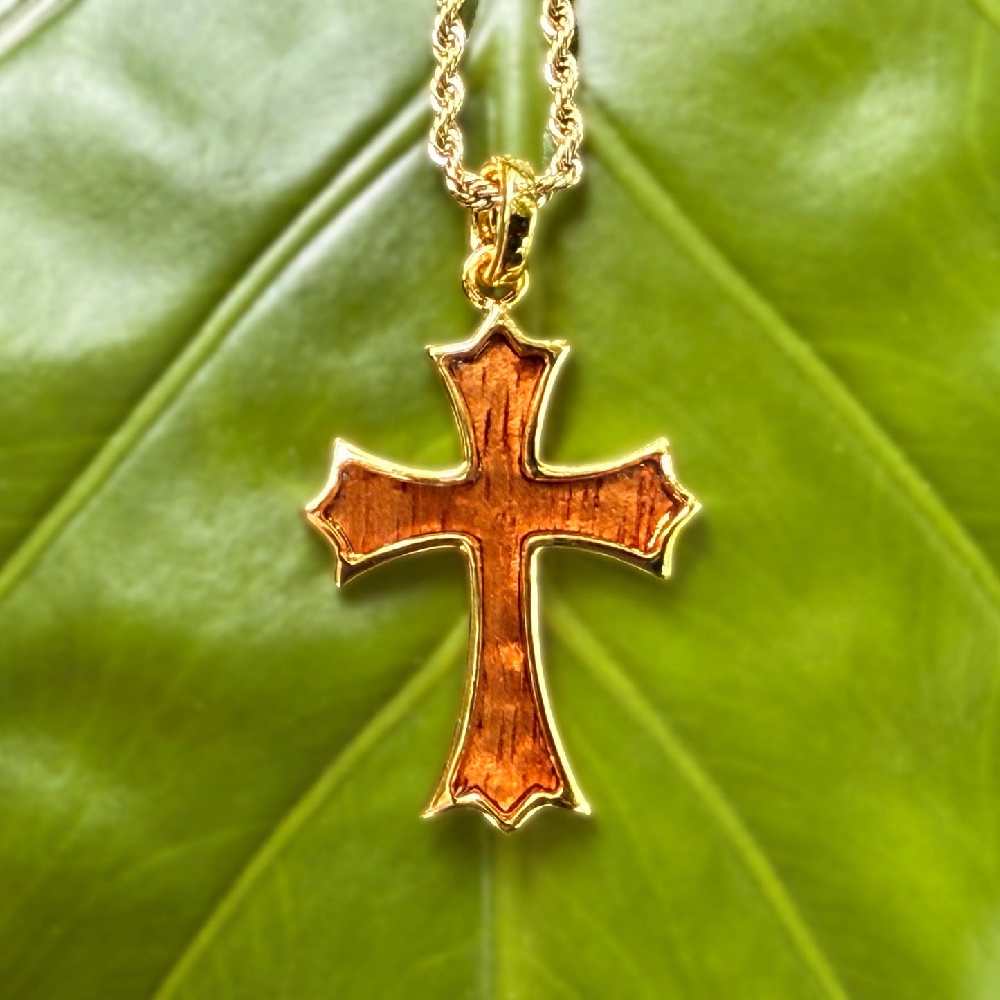 Haumāna Koa  Wood Cross