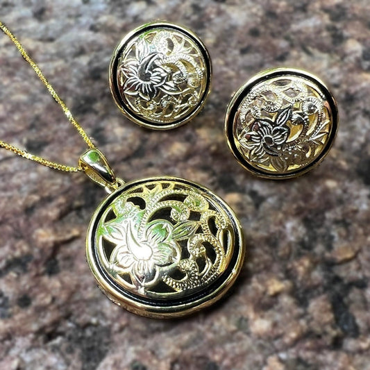 Hawaiian Scroll Cutout Po’ai Jewelry