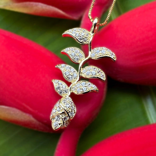 Heliconia Pave Jewelry