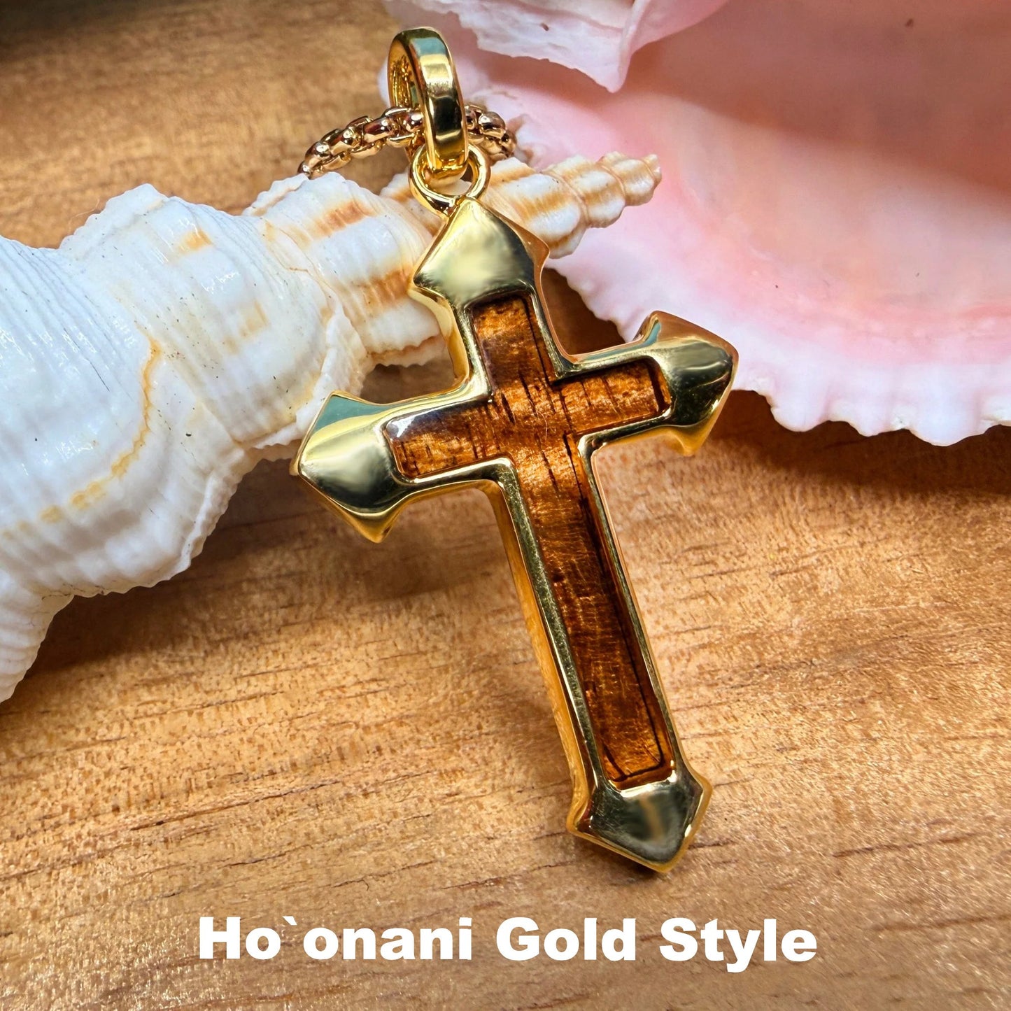Haumāna Koa  Wood Cross