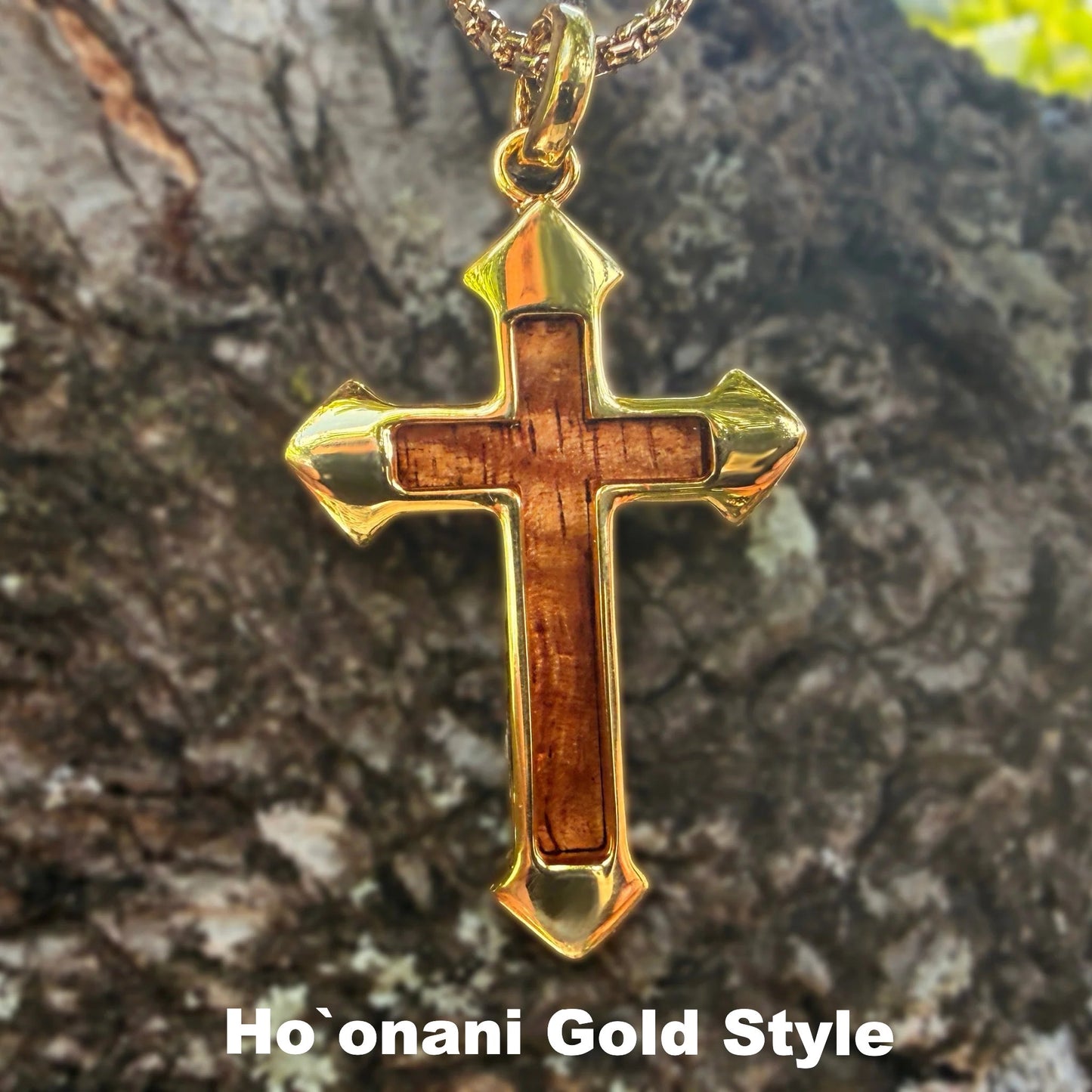 Haumāna Koa  Wood Cross