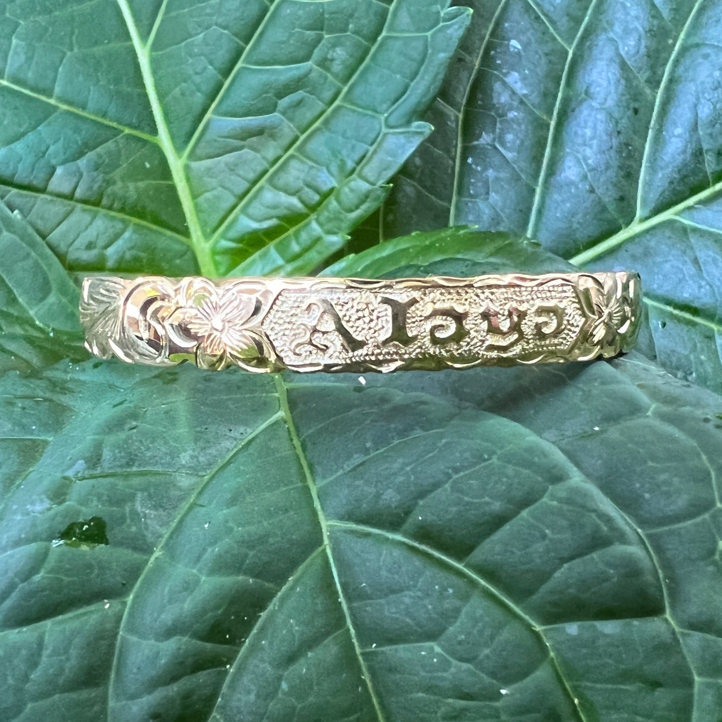 Custom 6MM Keiki Hawaiian Heirloom Bangle