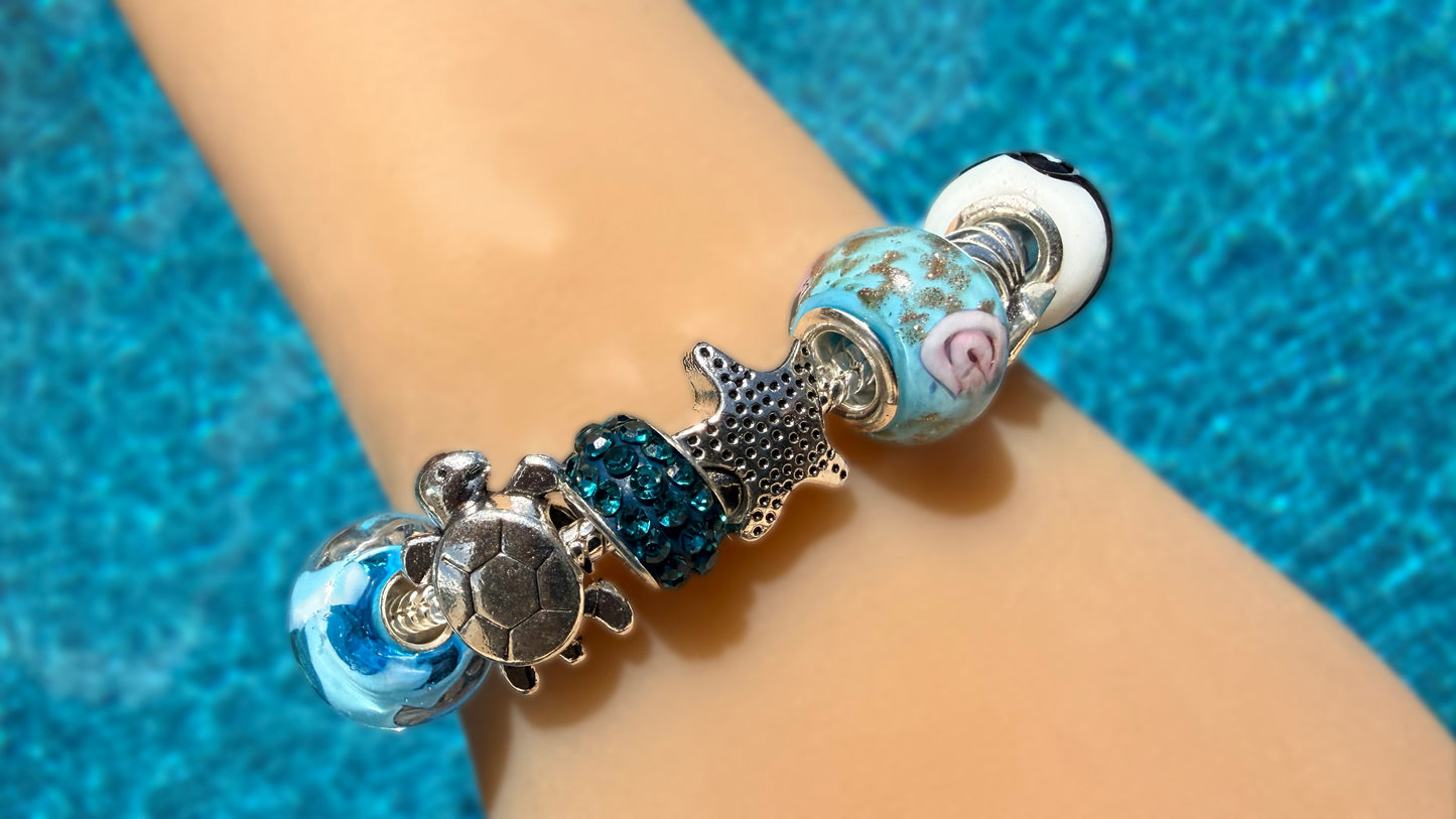 Moana Lei Charm Bracelet