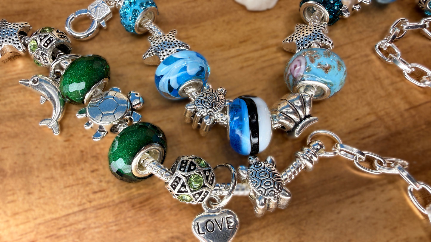 Moana Lei Charm Bracelet