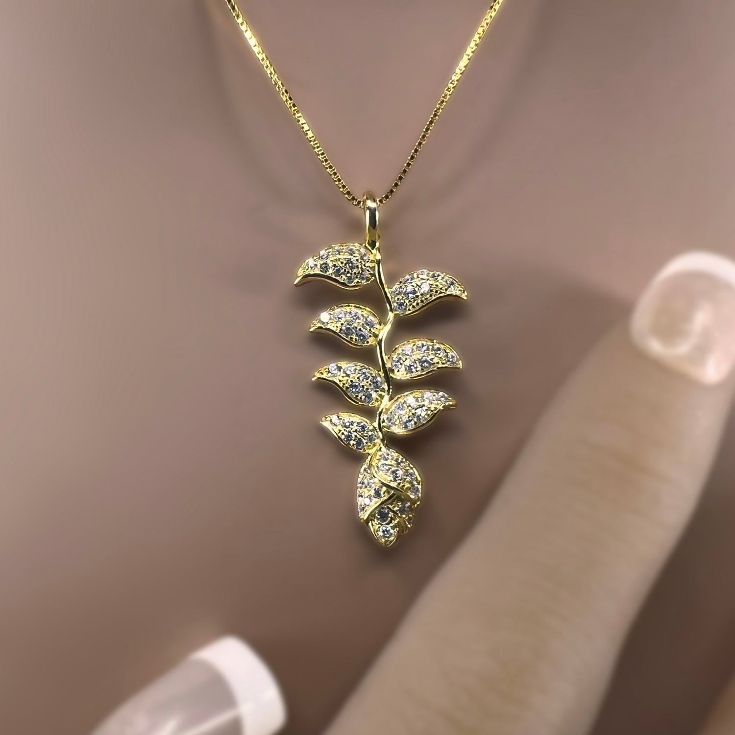 Heliconia Pave Jewelry
