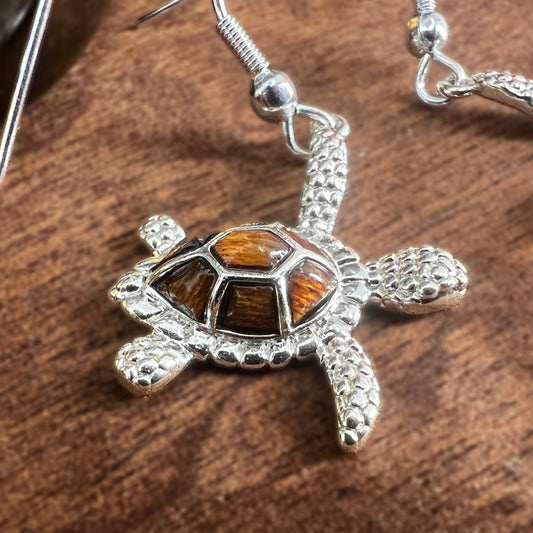 La`au Honu Dangle Earrings