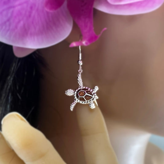 La`au Honu Dangle Earrings