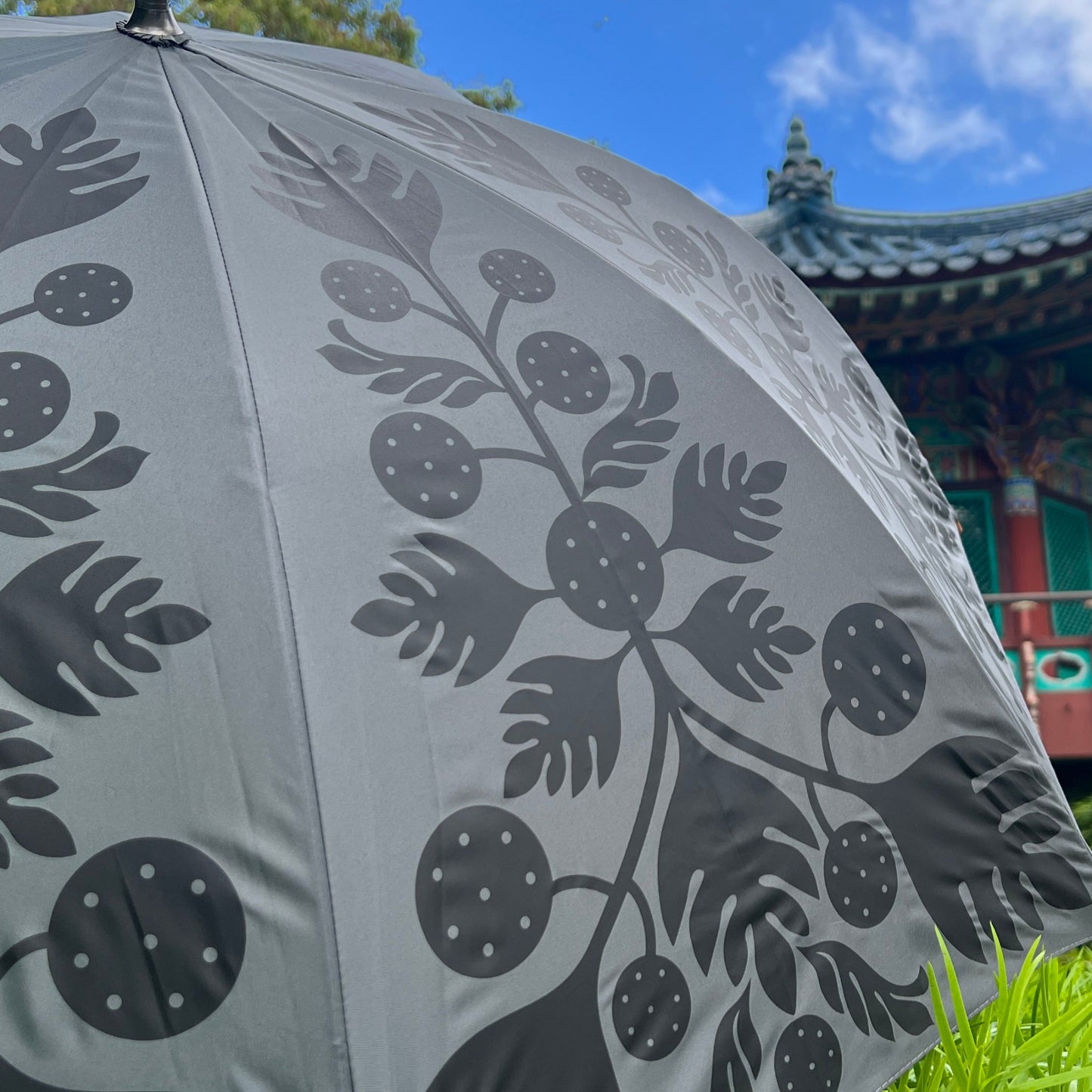 Hawaiian Quilt Print Umbrella