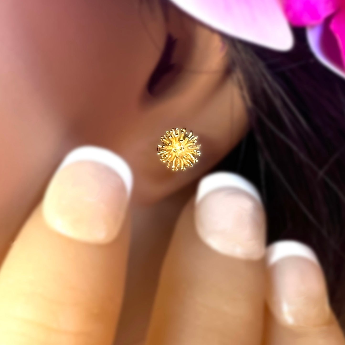 Wana Sea Urchin Earrings