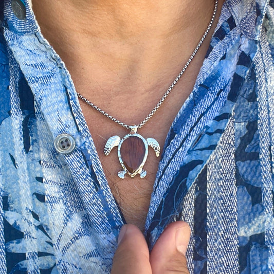 Koa Nui Honu Pendant
