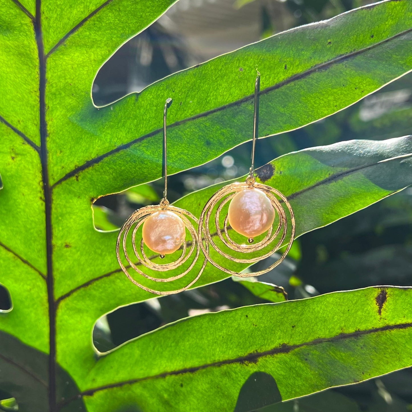 Pearl Drop Na Nalu Earrings