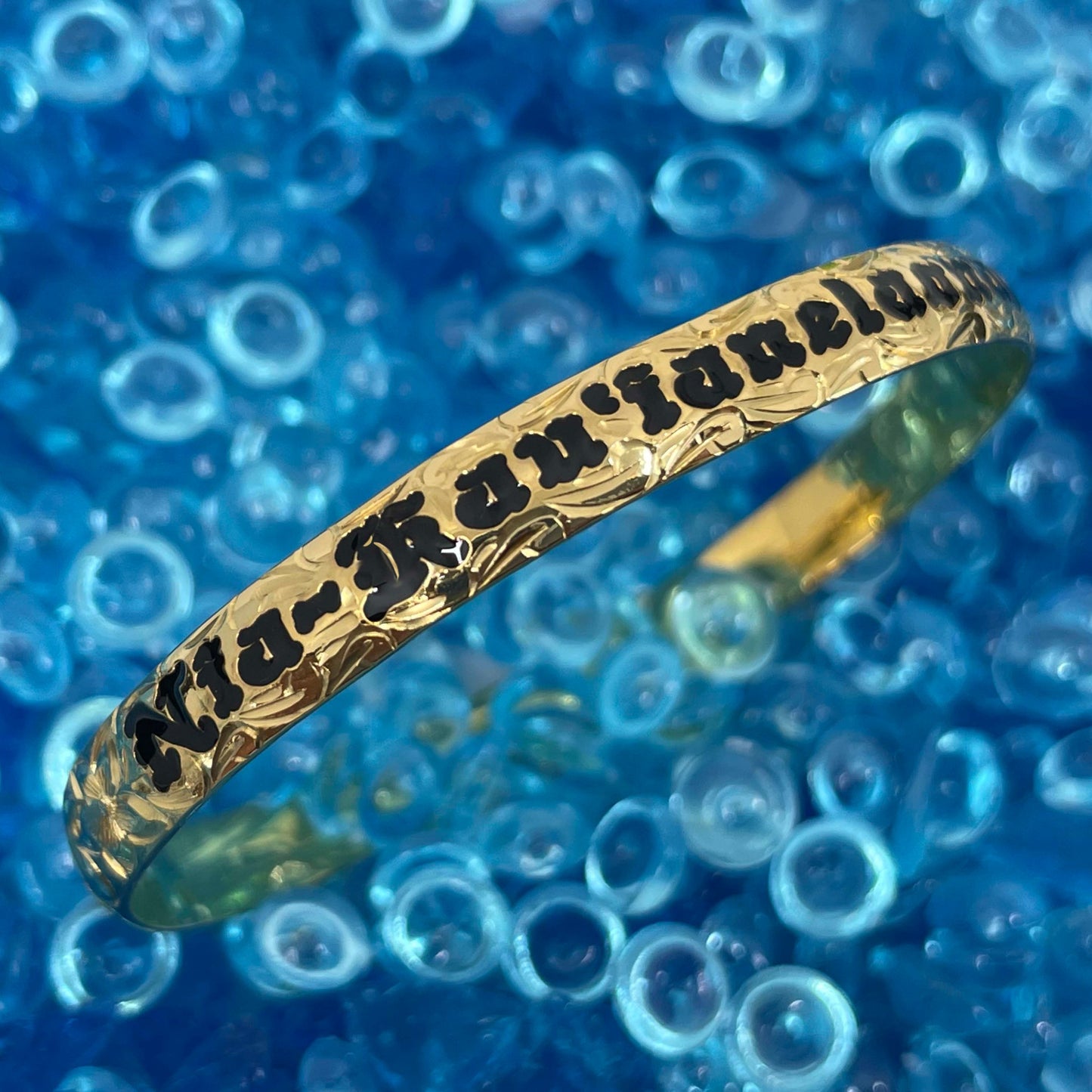 Custom 6MM Keiki Hawaiian Heirloom Bangle