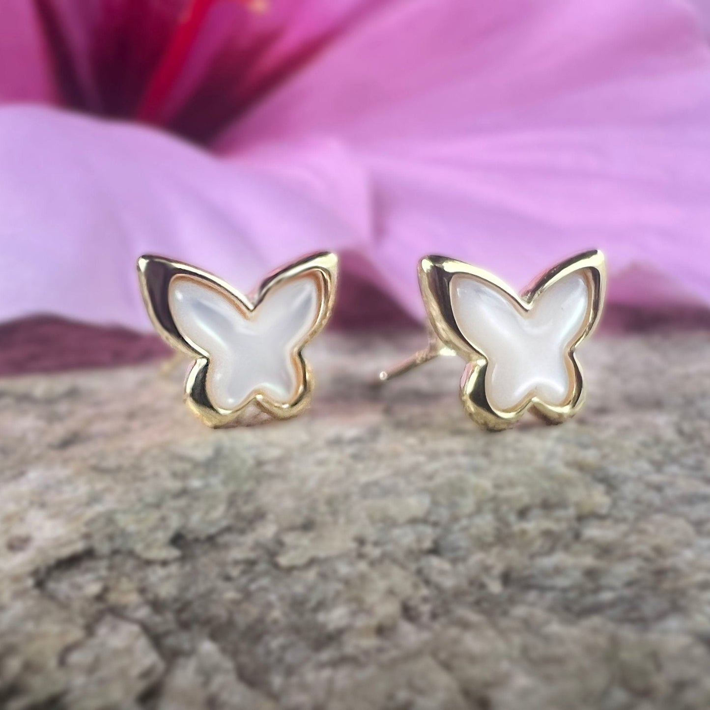 Pulelehua Butterfly Post Earrings 5