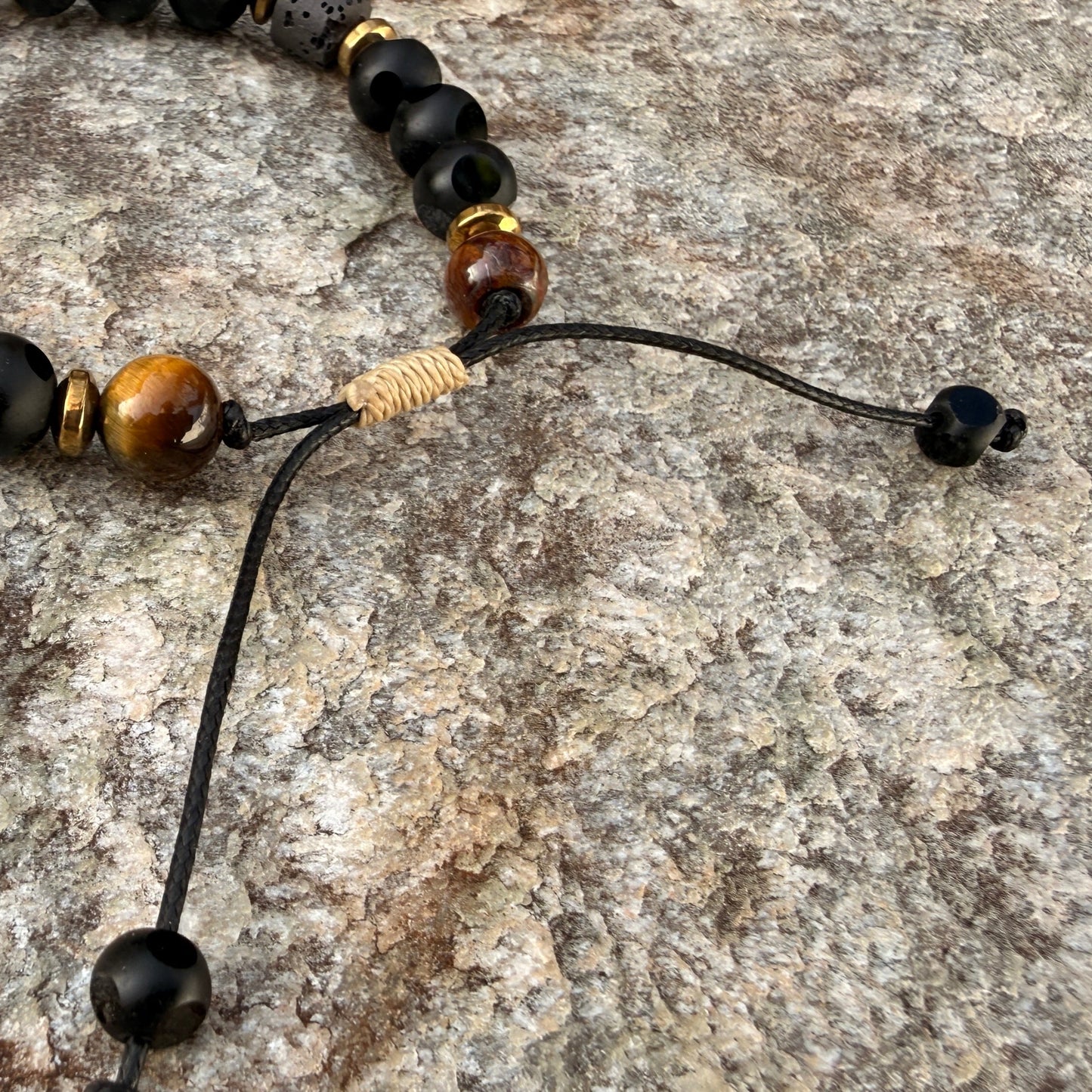 Pohaku Ola Lava Stone Bead Bracelets