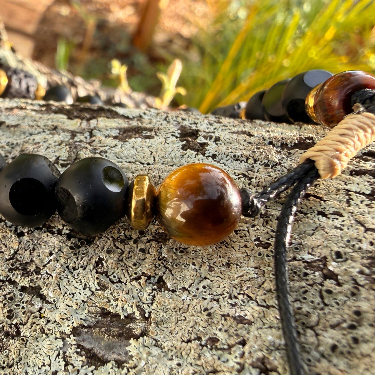 Pohaku Ola Lava Stone Bead Bracelets