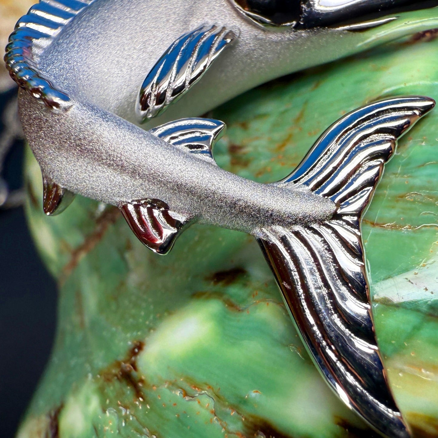 Aʻu Marlin CZ Pendant